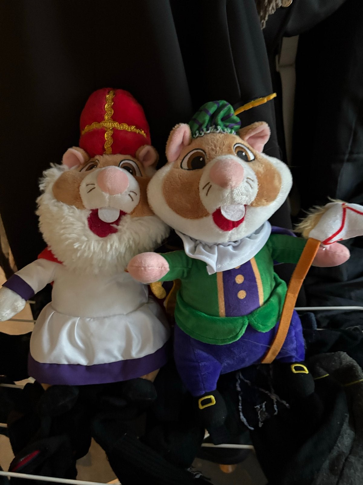Ah Hamsters sinterklaas en zwarte piet, Overige merken, Hamster, Ophalen of Verzenden, Zo goed als nieuw