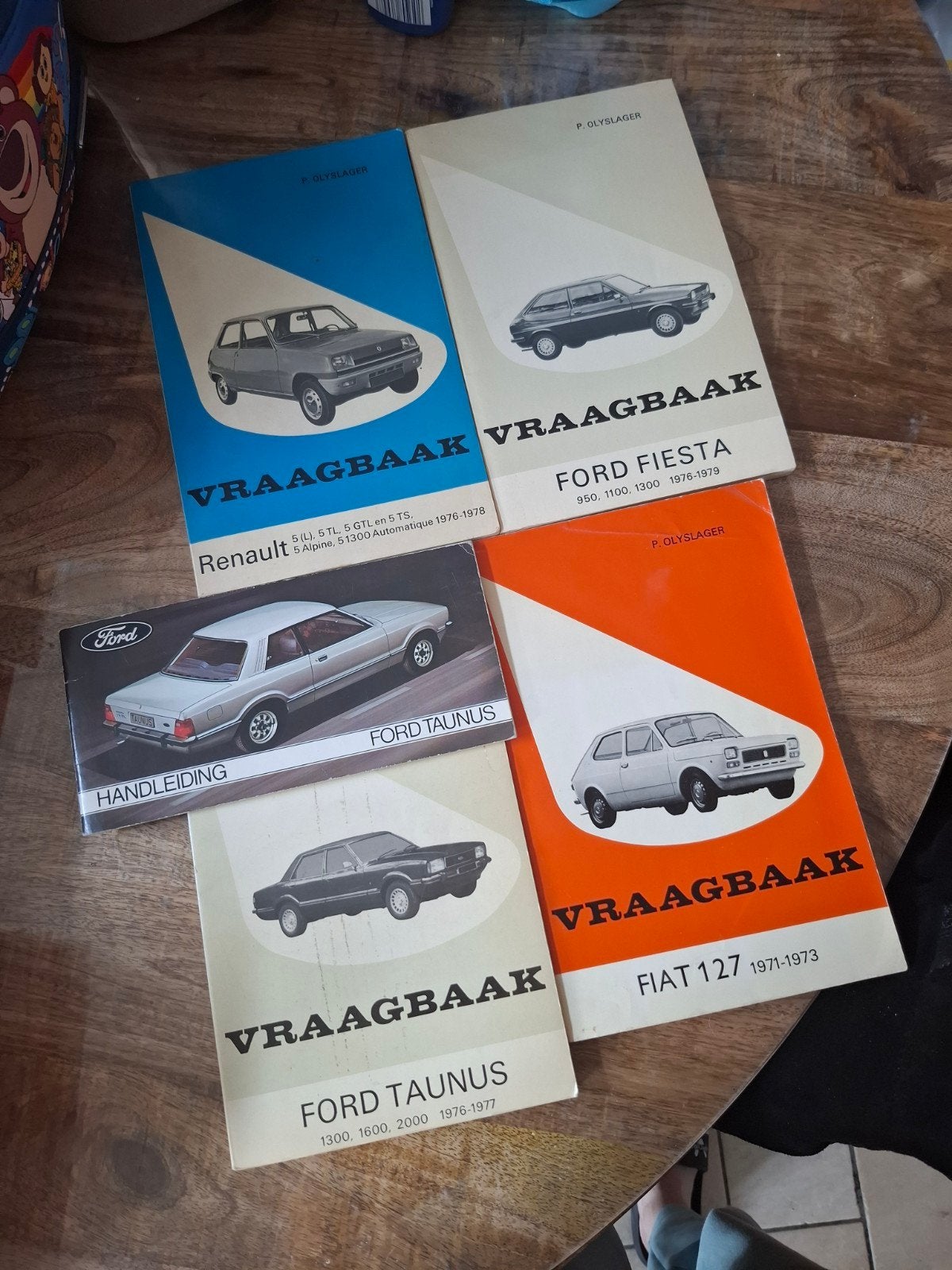 vintage auto boekjes - Vraagbaak & handleiding, Ophalen of Verzenden, Piet Olyslager
