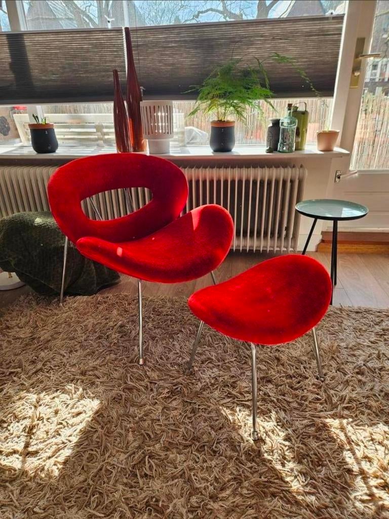 Kare design fauteuils, Huis en Inrichting, Fauteuils, Ophalen, 75 tot 100 cm, Zo goed als nieuw, Stof