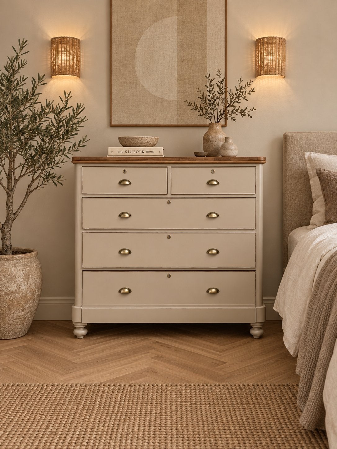 Antieke ladekast commode dressor linnenkast meidenkast, Huis en Inrichting, Ophalen, 100 tot 150 cm, Zo goed als nieuw, Nvt