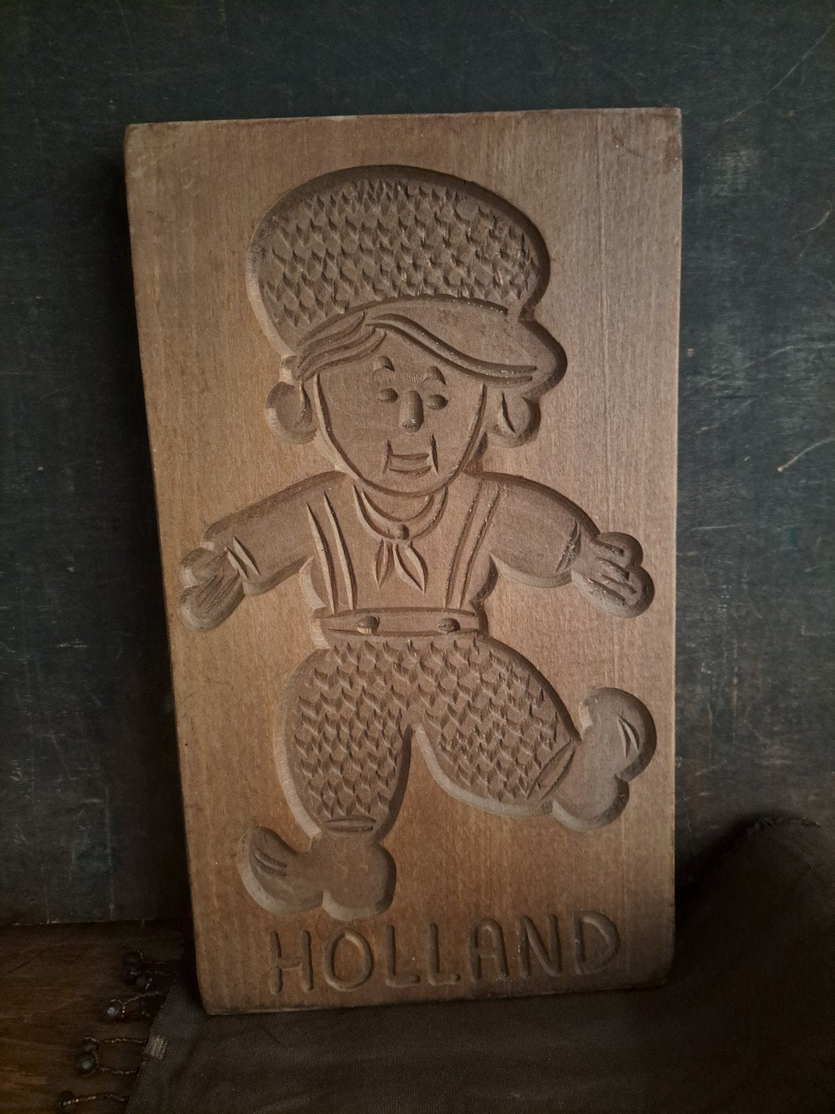 oud houten speculaasplank vintage,landelijk,sober, Huis en Inrichting, Ophalen of Verzenden, X, X, X
