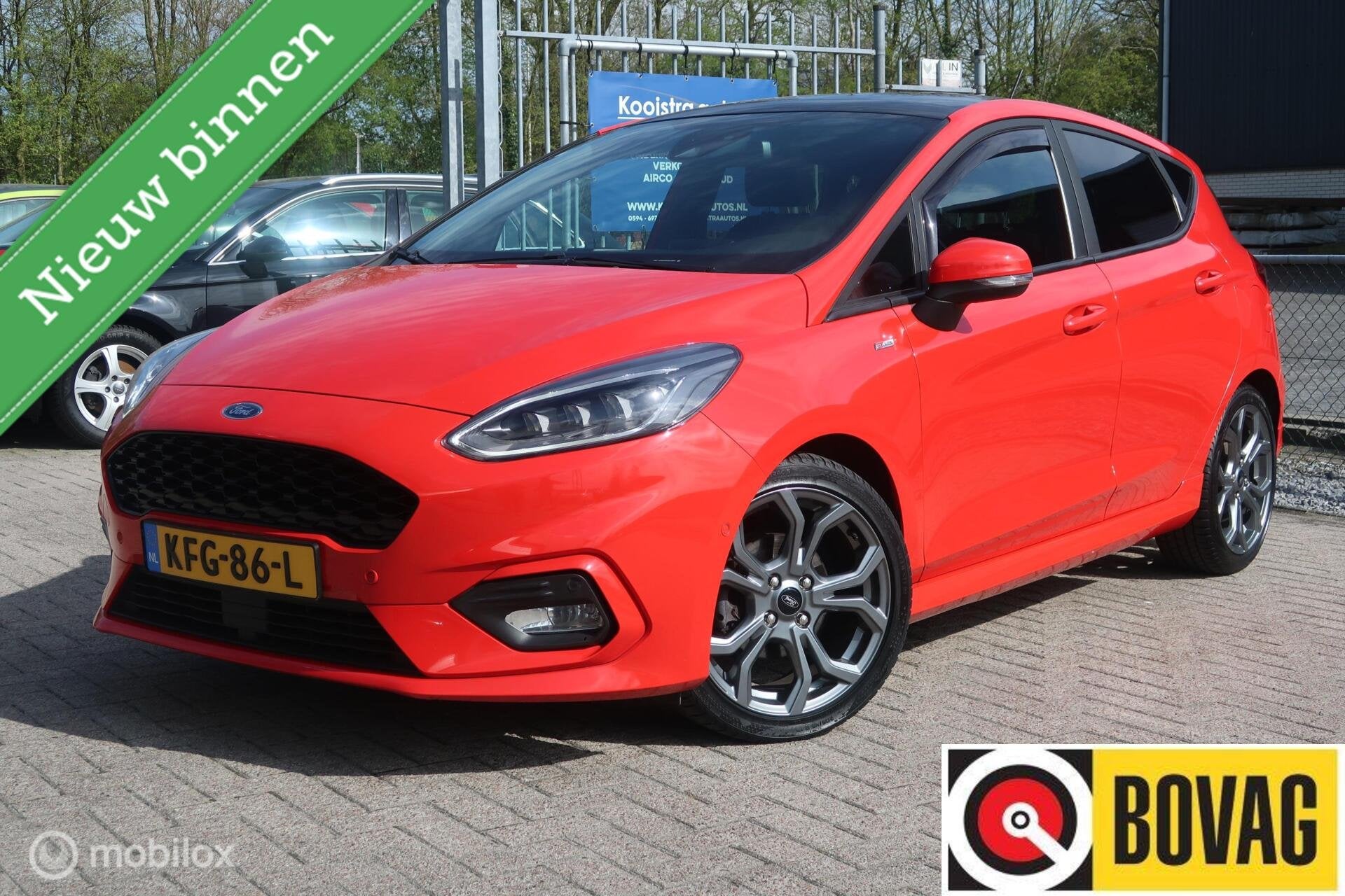 Ford Fiesta 1.0 ST-Line X AUTOMAAT,B&O,PANODAK,ACC,FULL LED, Auto's, Dealer onderhouden, Gebruikt, Geïmporteerd, 998 cc