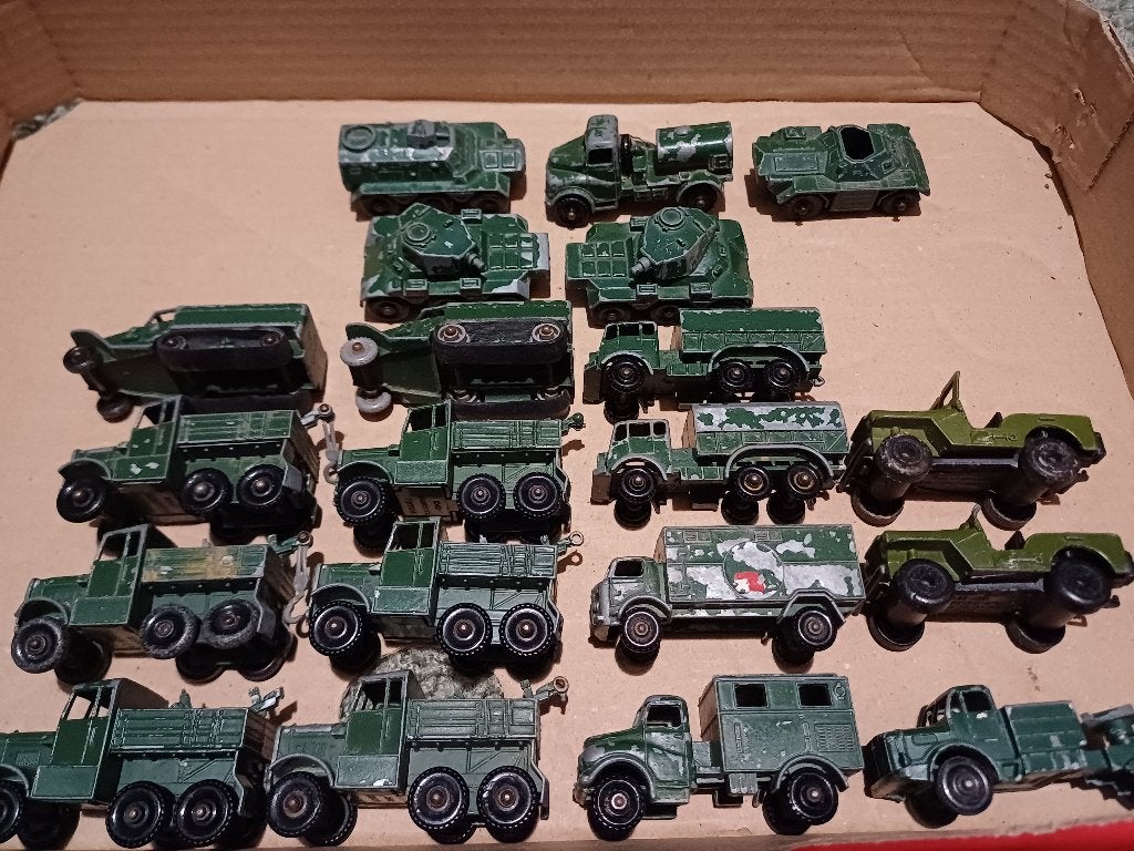 matchbox lesney leger voertuigen  20 stuks, Ophalen of Verzenden, Gebruikt, Bus of Vrachtwagen, Lesney