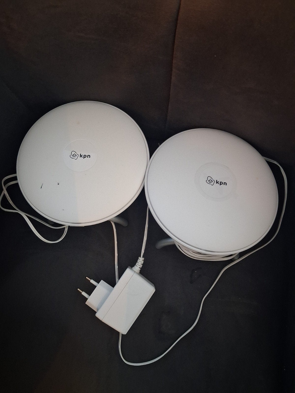 KPN SuperWifi punten (2 stuks) met adapter, Ophalen, Gebruikt, KPN