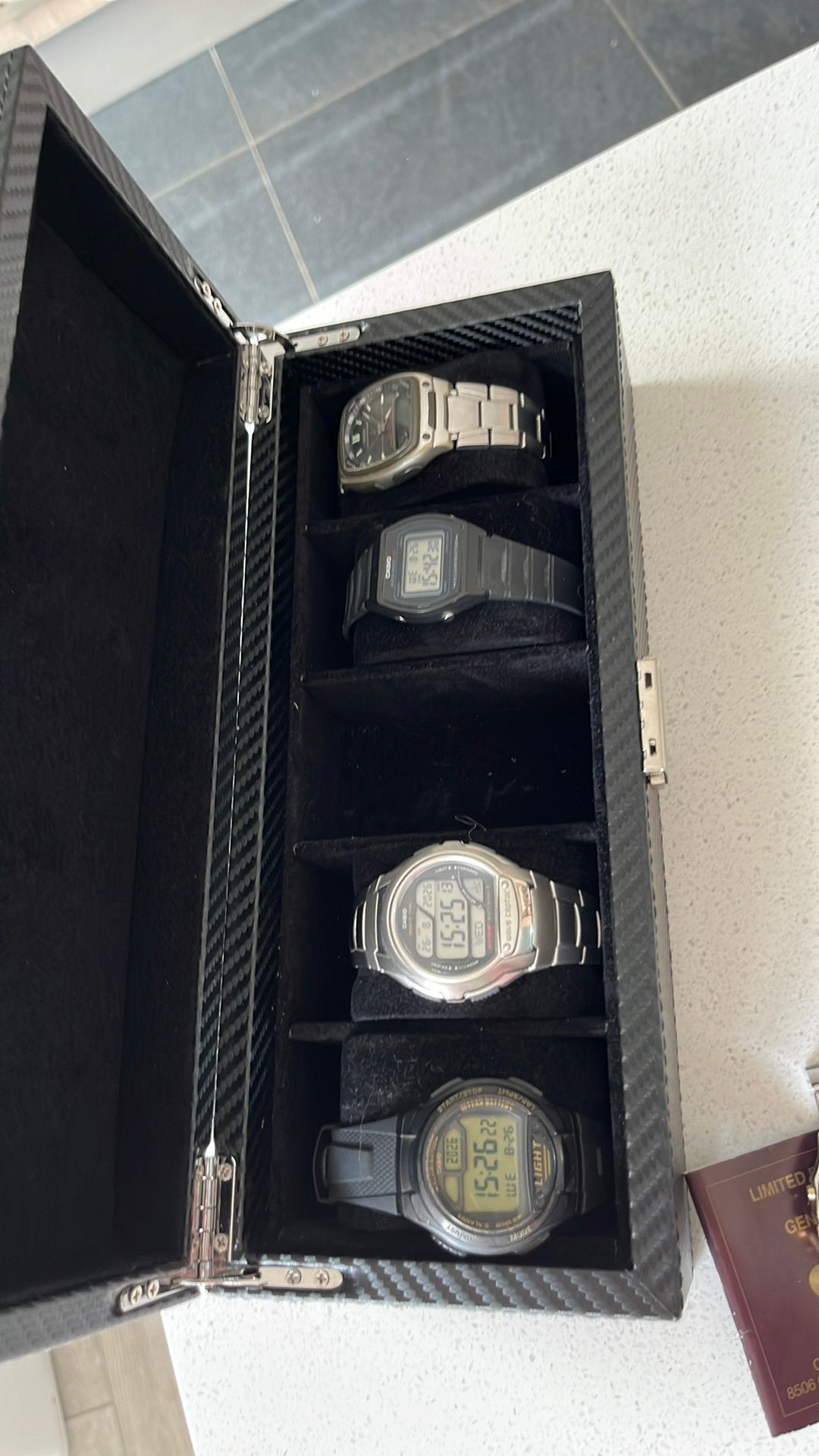 Diverse Casio horloges, Sieraden, Tassen en Uiterlijk, Horloges | Heren, Gebruikt, Staal, Polshorloge, Ophalen of Verzenden