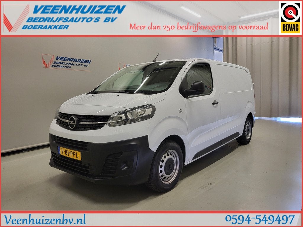 Opel Vivaro 1.5BlueHDi 120pk L2/H1 Euro 6! (bj 2023), Auto's, Bestelauto's, Bedrijf, Te koop, Airbags, Airconditioning, Boordcomputer
