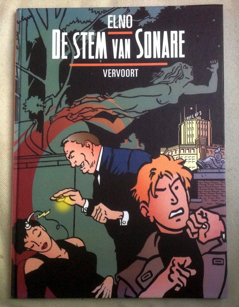 Elno De Stem van Sonare  Jan Vervoort Eindhoven Klare Lijn, Verzenden, Eén stripboek, Zo goed als nieuw, Jan Vervoort