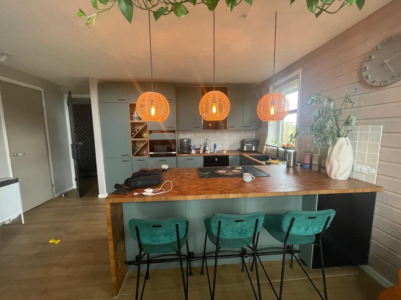 IKEA Keuken Frontjes en Deuren (Standaard Maten), Ophalen, Gebruikt, 200 cm of meer, Groen