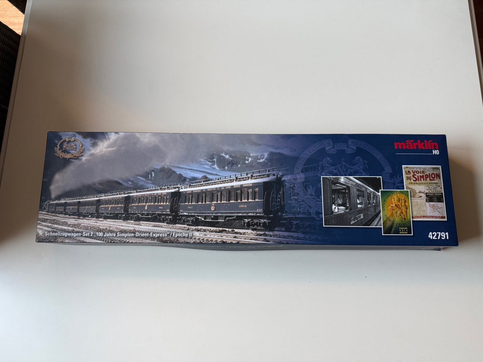 Marklin 42791 wagon set, Ophalen of Verzenden, Zo goed als nieuw, 1:32 tot 1:50