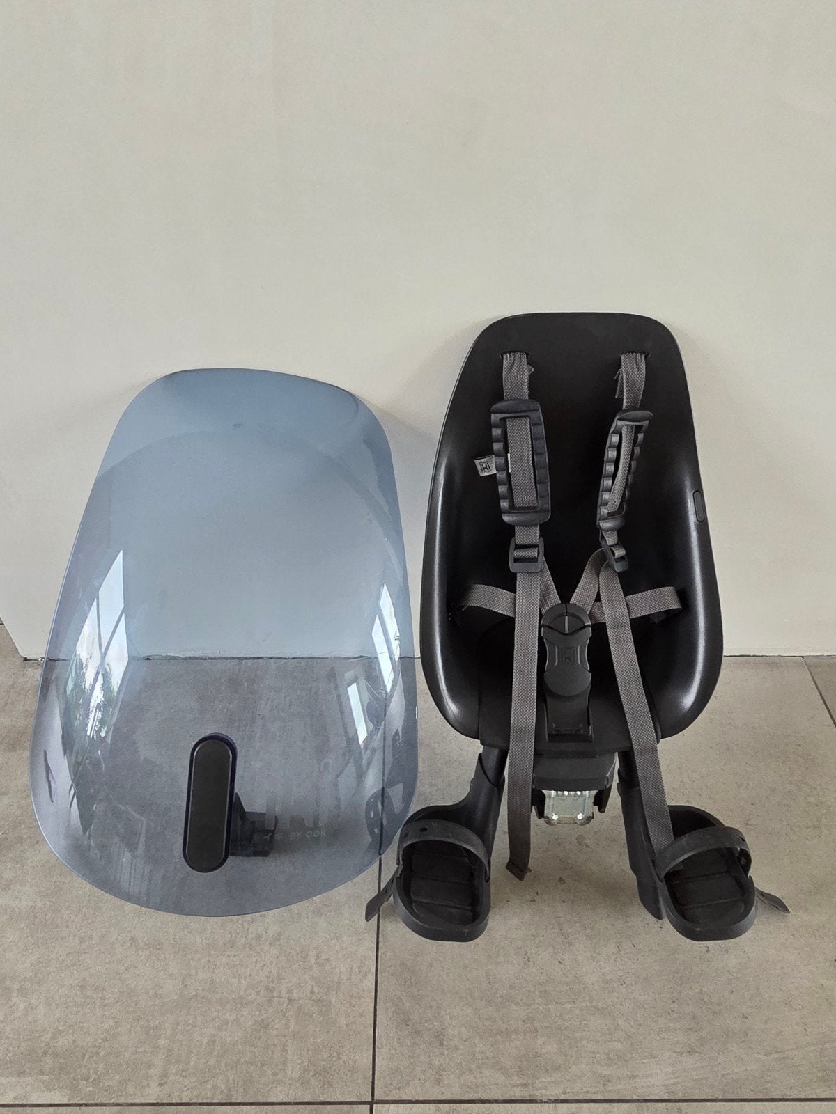 Urban Iki fietsstoeltje voor met windscherm en adapter, Ophalen, Voorzitje, Urban Iki, 0 t/m 13 kg