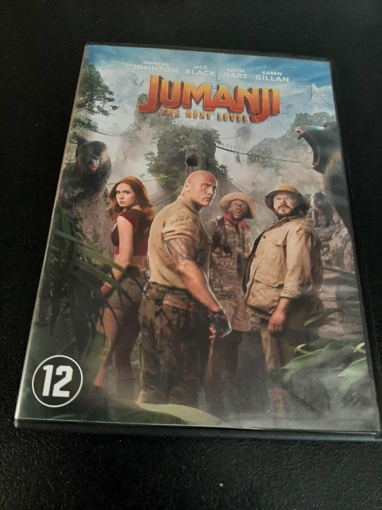 Jumanji: The next level, Dwayne Johnson, Jack Black!, Cd's en Dvd's, Vanaf 12 jaar, Ophalen of Verzenden, Gebruikt