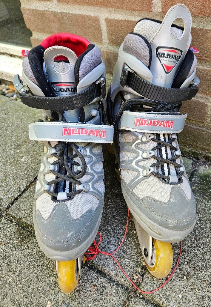 Nijdam skeelers maat 43, Sport en Fitness, Skeelers, Gebruikt, Heren, Inline skates 4 wielen, Ophalen