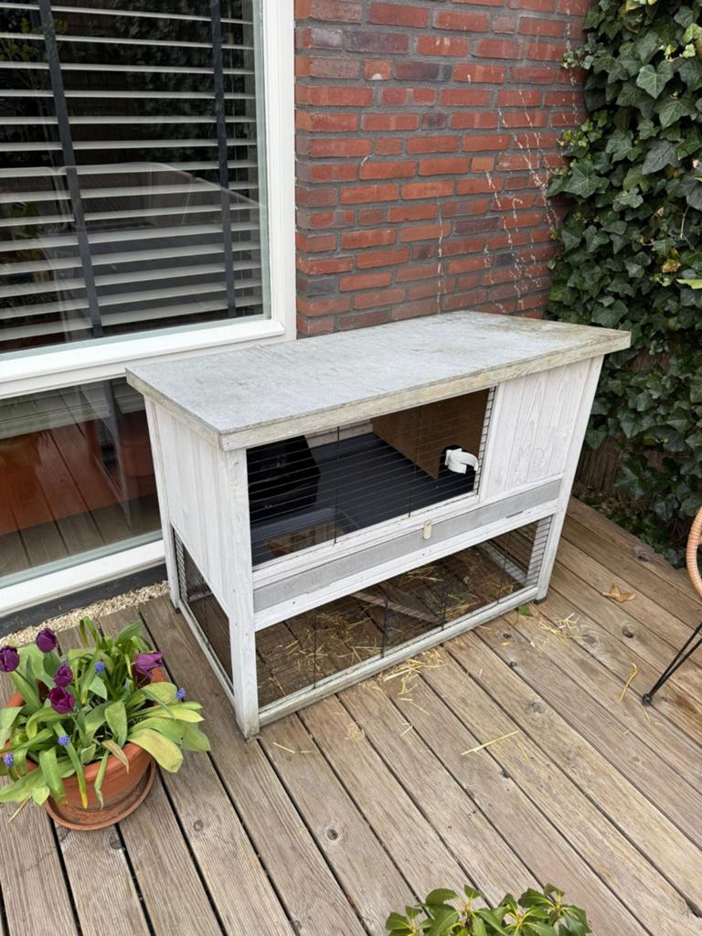 Konijnenhok, Ophalen, 110 cm of meer, Hok