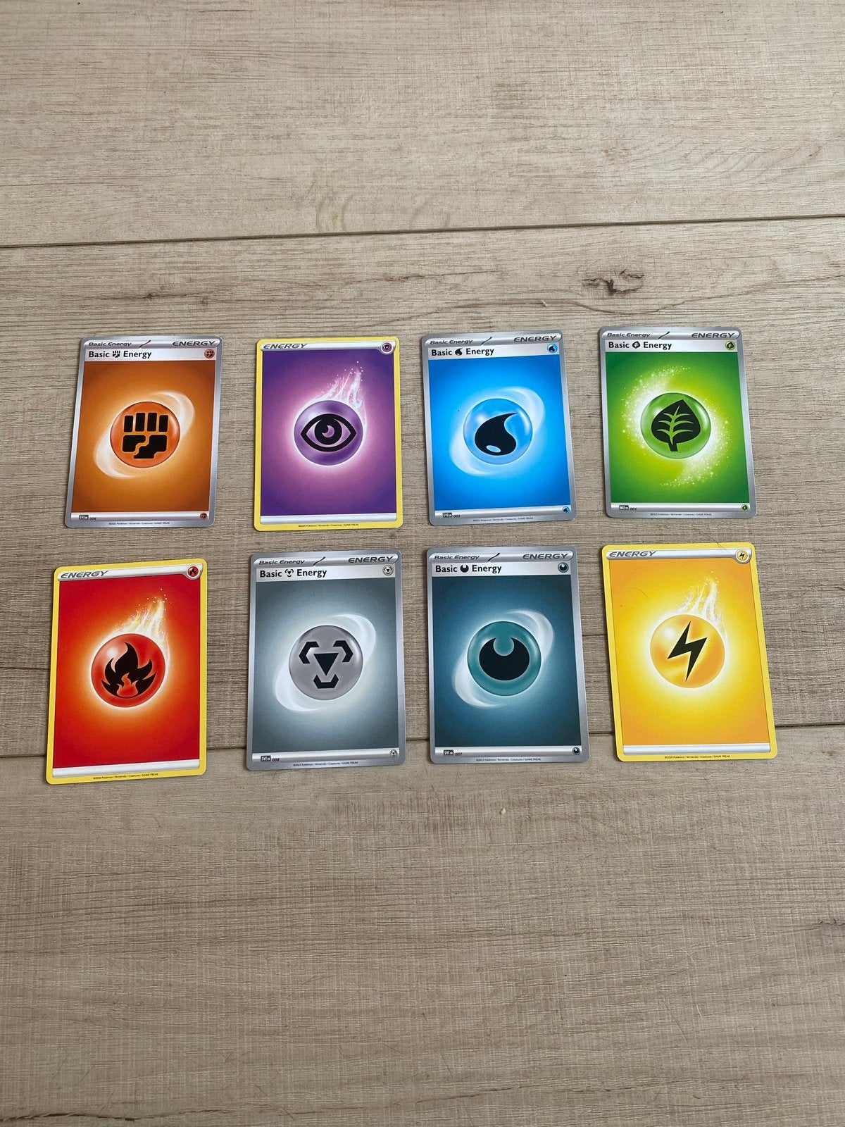 Pokémon Energy Kaarten Set - Diverse Types, Ophalen of Verzenden, Gebruikt, Meerdere kaarten