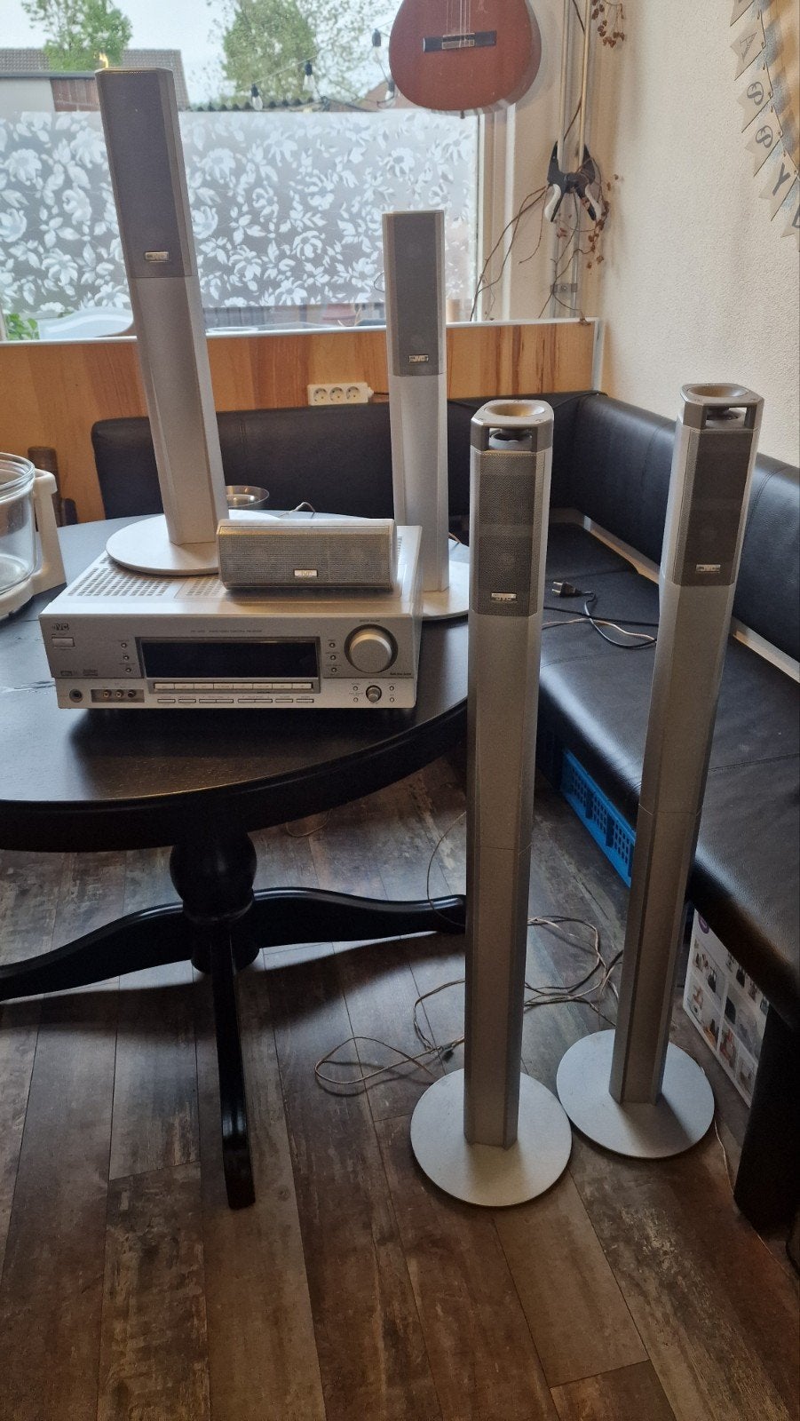 JVC RX-5062 A/V receiver met 5
speakers, Ophalen, Gebruikt, JVC
