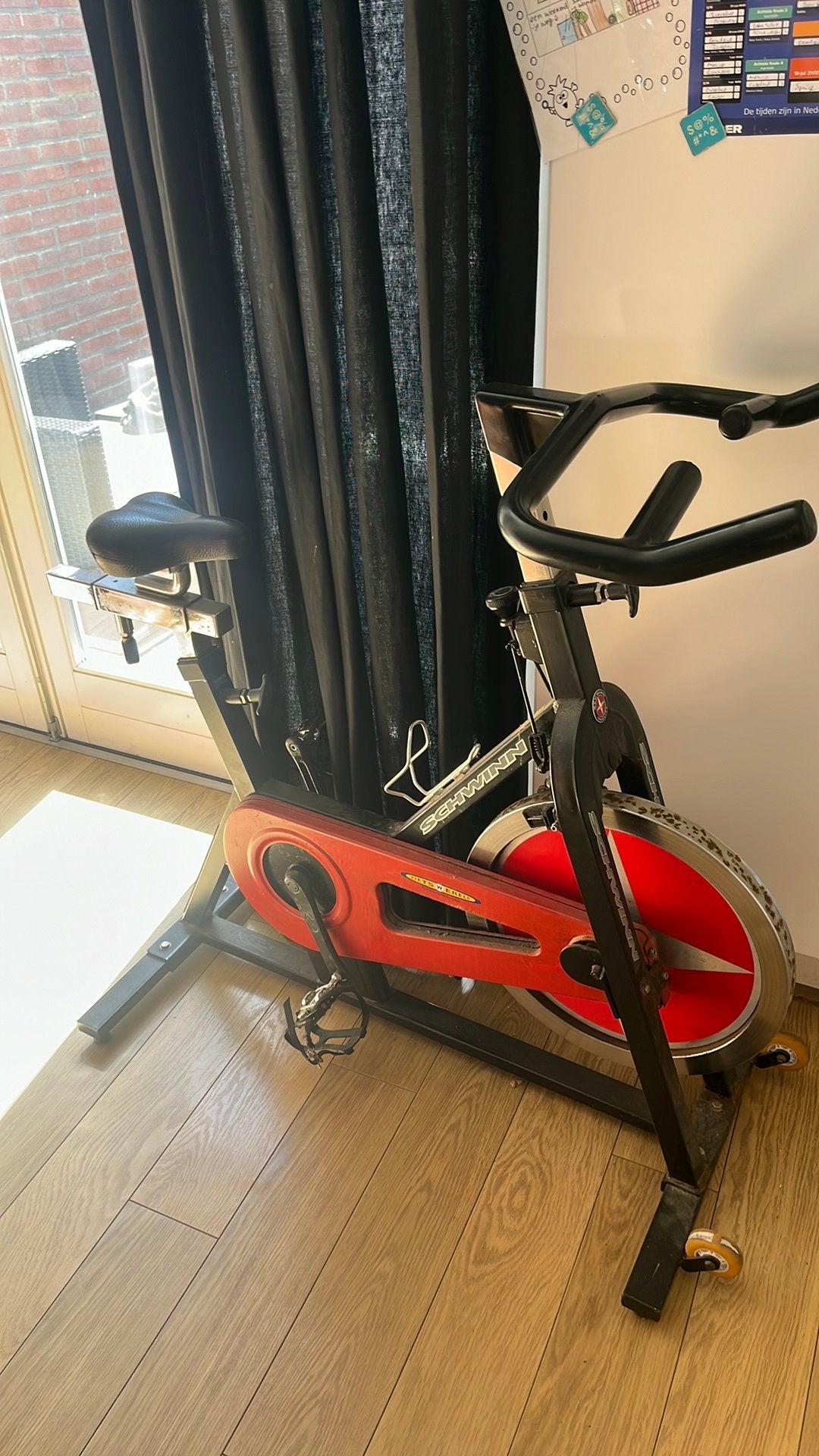 Robuuste spinningfiets, Ophalen, Gebruikt, Spinningfiets