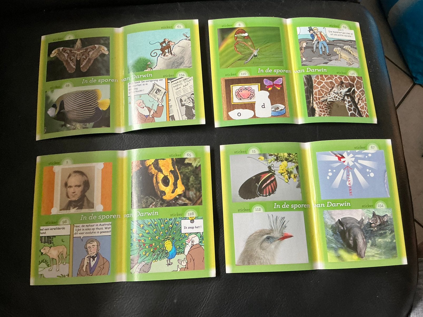 Stickers artis uitgegeven door de dekamarkt, Verzamelen, Albert Heijn, Ophalen of Verzenden