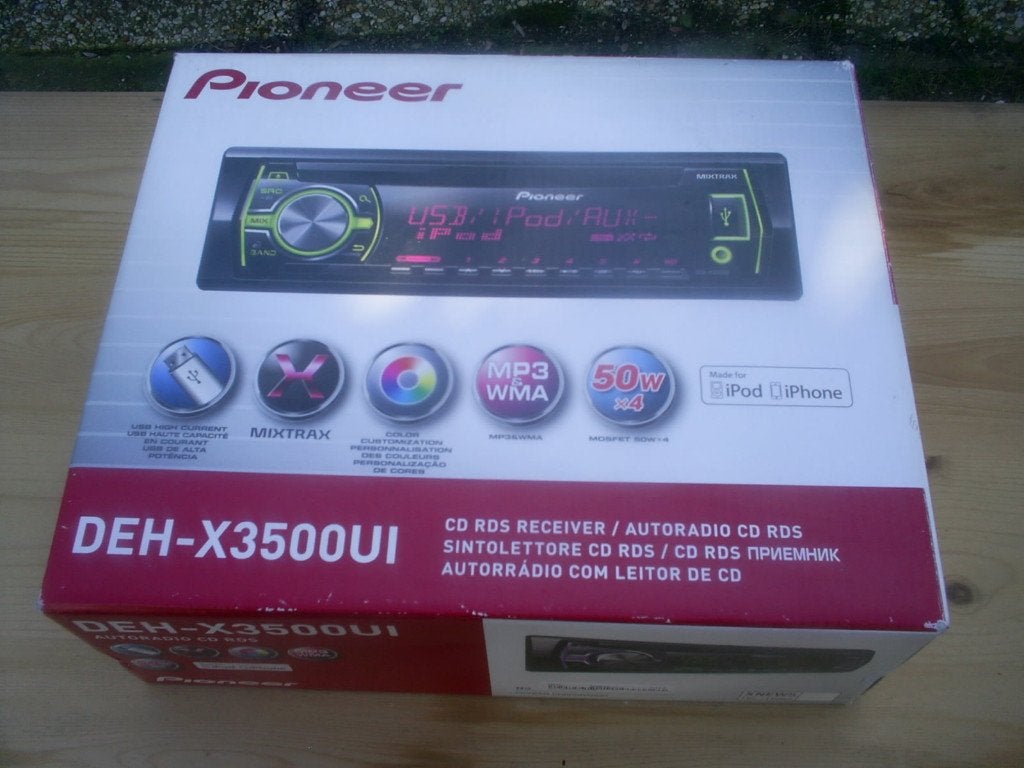 Pioneer DEH-X3500UI., Auto diversen, Verzenden, Zo goed als nieuw