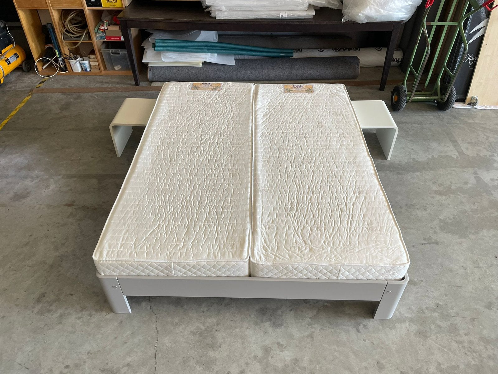 Auping Auronde 160 x 200, Huis en Inrichting, Ophalen, Tweepersoons, Metaal, 160 cm