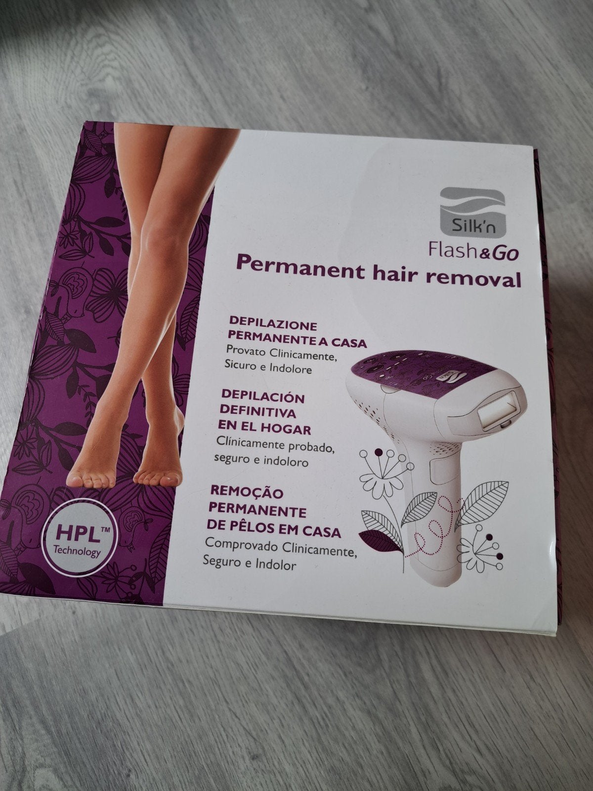 nieuwe Silk'n Flash&Go HPL Permanente Ontharing, Ophalen of Verzenden, Nieuw, Scheren en Epileren