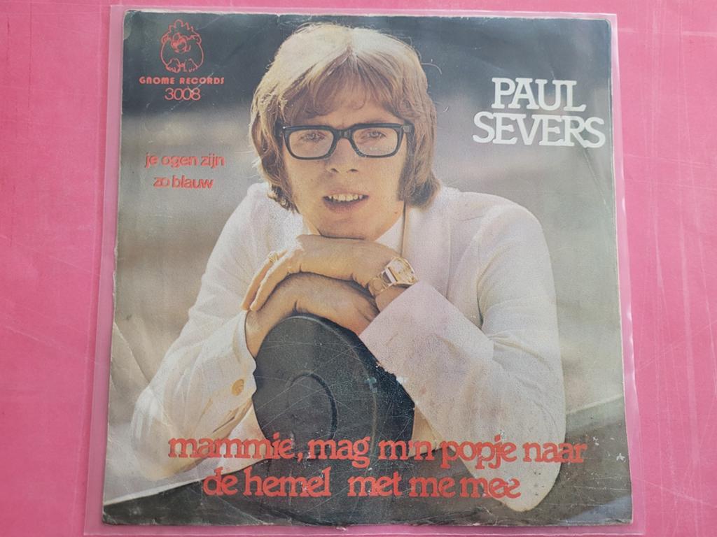 Paul Severs - Mammie mag m'n popje naar de hemel met me mee, Ophalen, Zo goed als nieuw, Overige formaten, Levenslied of Smartlap