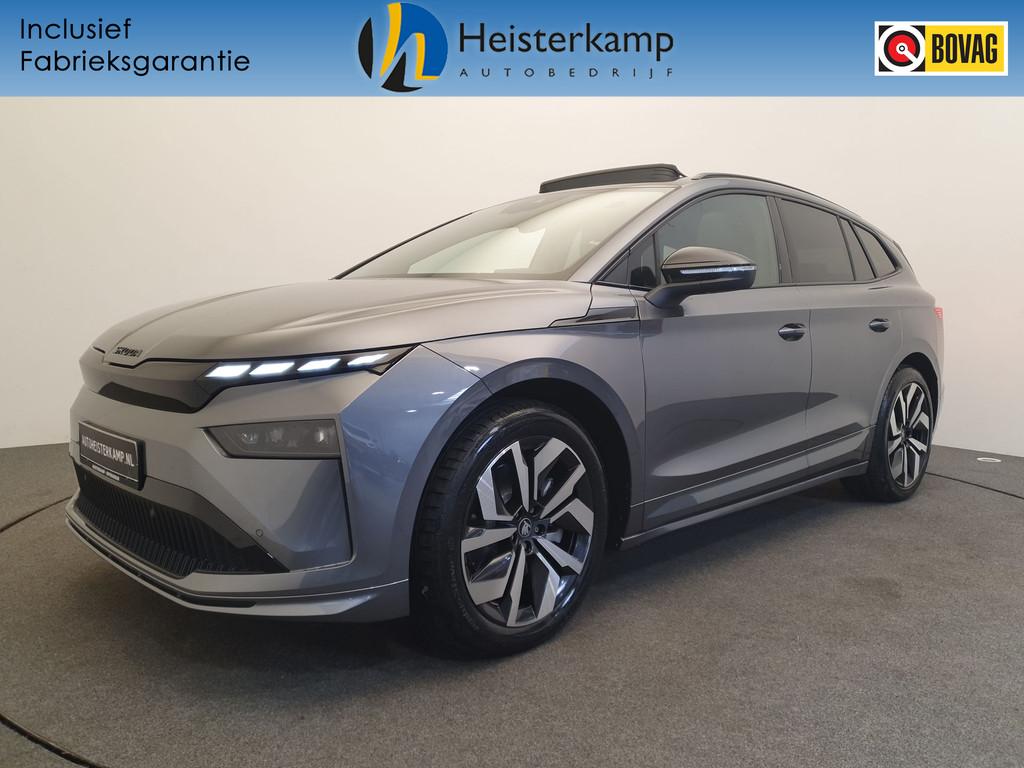 Skoda Enyaq 85 Sportline 82 kWh 286pk Wegklapbare trekhaak,, Auto's, Skoda, Bedrijf, Te koop, Enyaq, ABS, Achteruitrijcamera, Adaptive Cruise Control