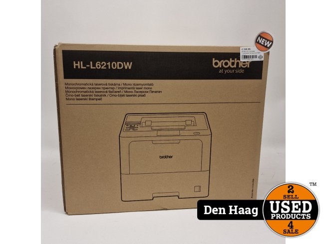 Brother HL-L6210DW Laserprinter A4 zwart-wit Wifi | Nieuw, Computers en Software, Flex Ltd., Nieuw, https://flex.com/contact-us