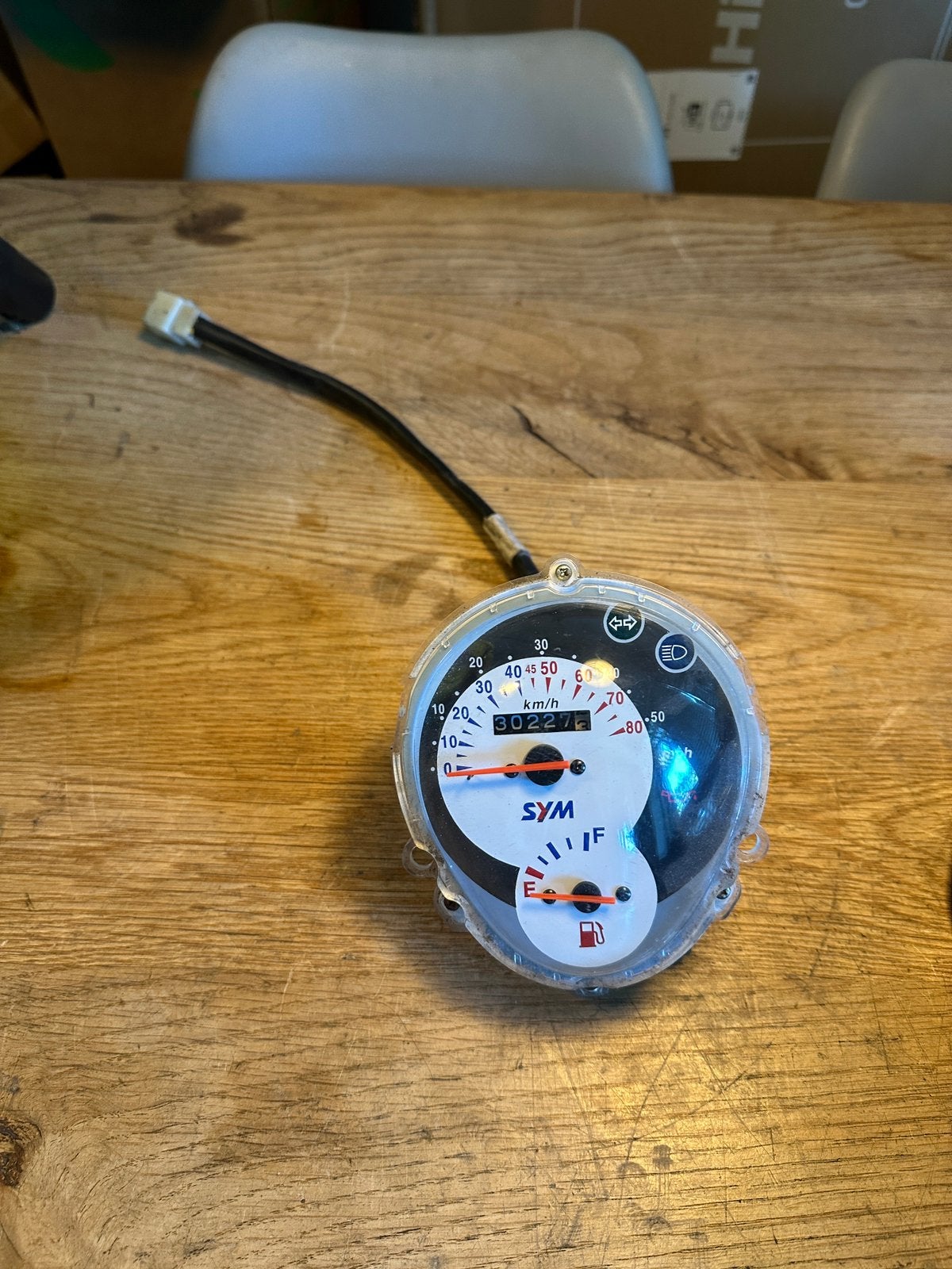 SYM Mio 50cc Kilometerteller Tellerklok Origineel, Ophalen of Verzenden