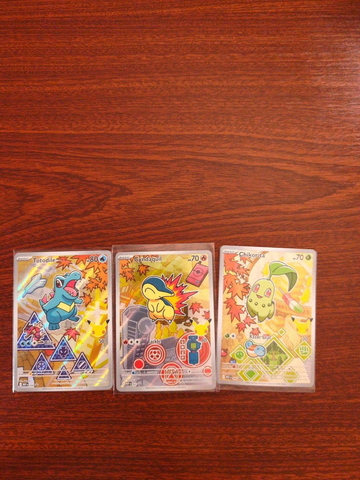 Pokémon Celebrations First Partner Pack Gen 2, Ophalen of Verzenden, Zo goed als nieuw, Meerdere kaarten