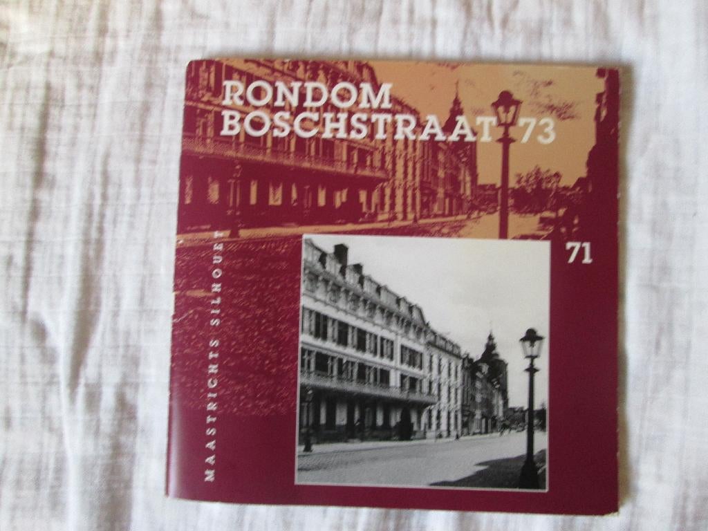 Maastrichts Silhouet nr 71 rondom boschstraat 73, Boeken, Geschiedenis | Stad en Regio, Ophalen of Verzenden, Gelezen