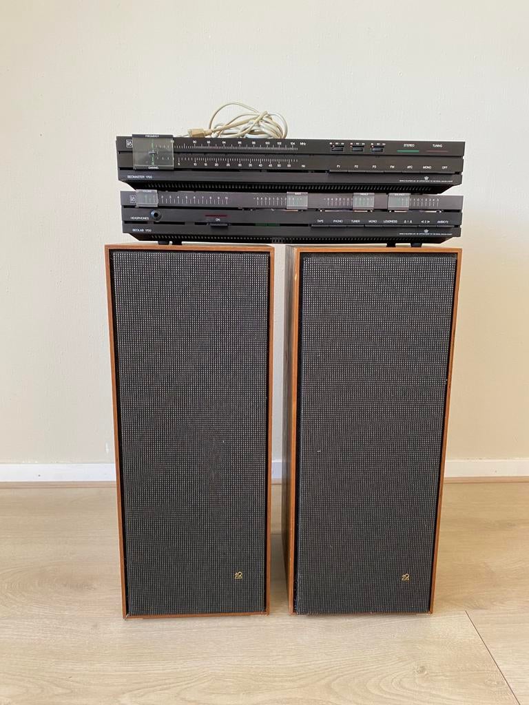 B&O Beomaster & Beolab 1700 en 2x Beovox 2400, Ophalen, Gebruikt, Tuner of Radio, Losse componenten