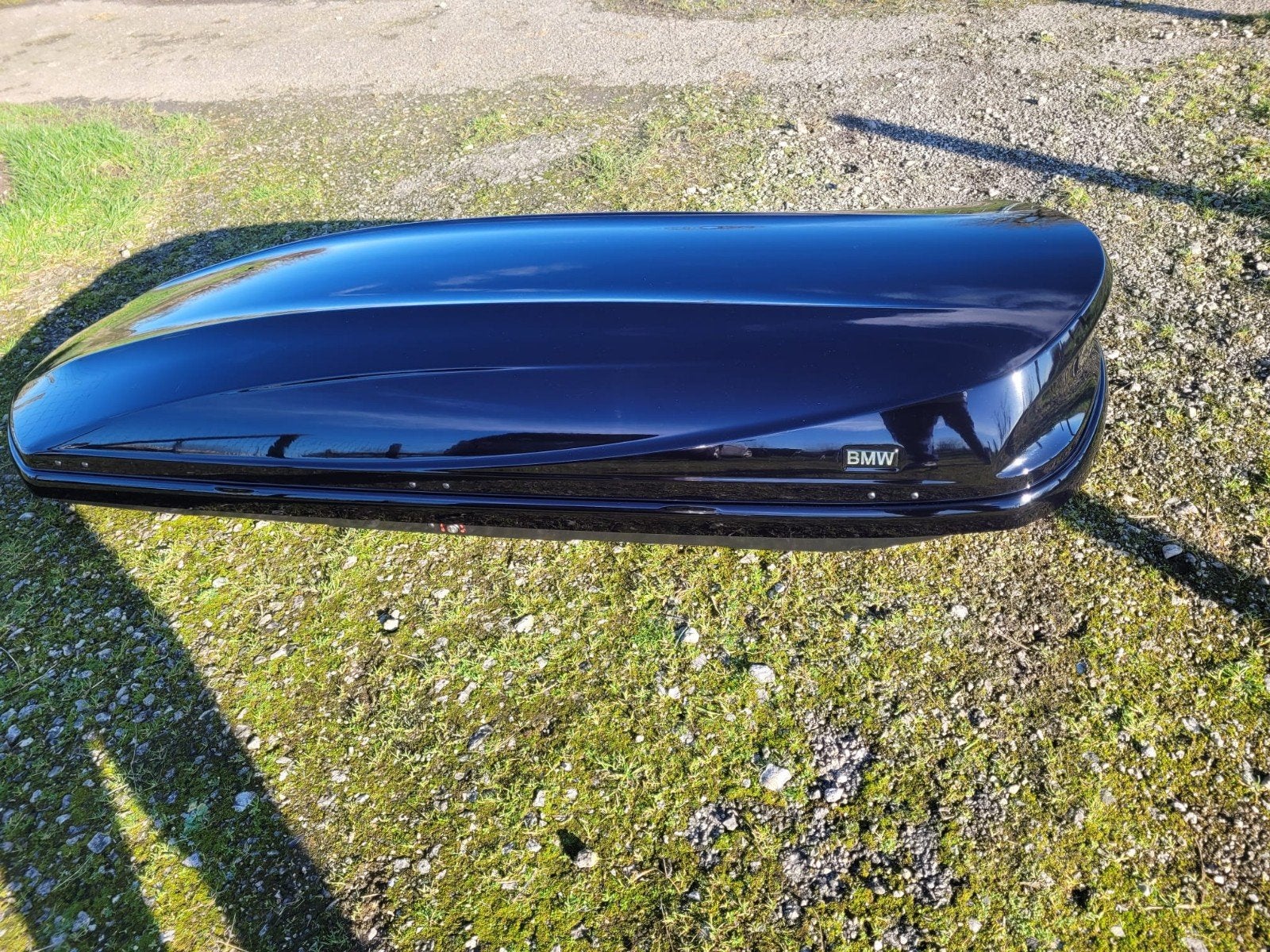 Originele BMW grote dakkoffer 420 liter hoogglans zwart, Auto diversen, Dakkoffers, Ophalen, Zo goed als nieuw
