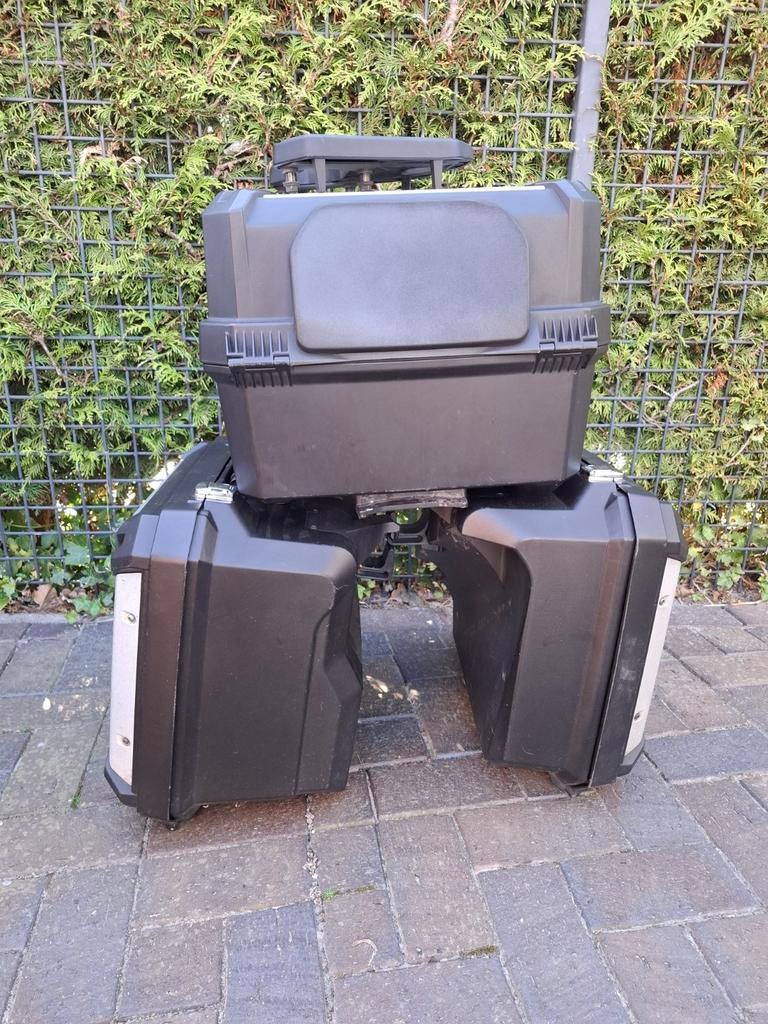 3 delig kofferset Honda africa twin 1000, Motoren, Accessoires | Koffers en Tassen, Ophalen of Verzenden, Gebruikt
