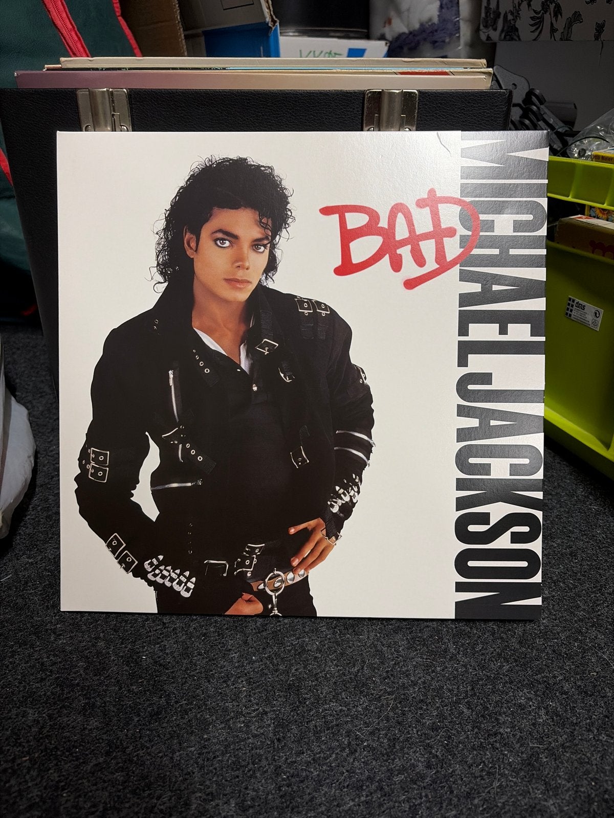 Michael Jackson - Bad LP (1987), Cd's en Dvd's, Vinyl | Pop, Ophalen, LP, Gebruikt, Pop