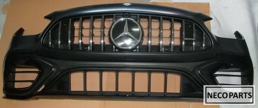 MERCEDES C KLASSE W206 VOORBUMPER ORIGINEEL ALLES LEVERBAAR!, Gebruikt, -, Voor, Ophalen of Verzenden