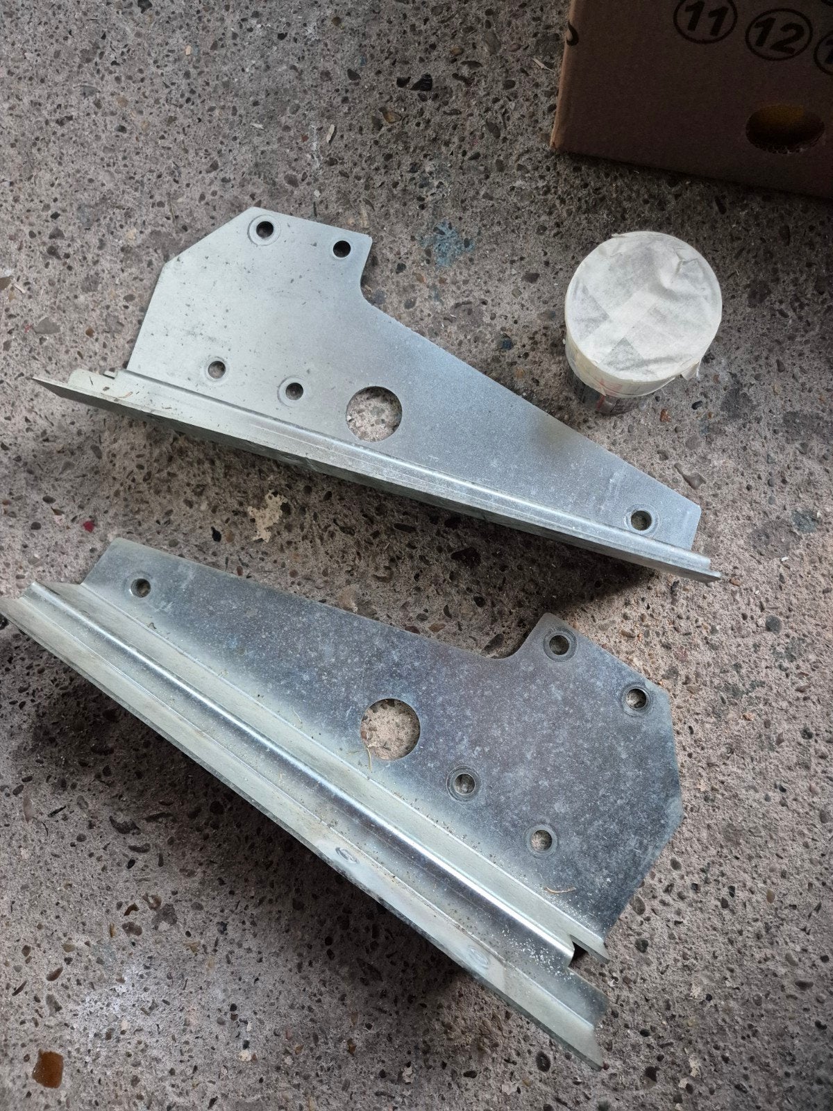 Mover montageset t.b.v. alko chassis t/m 1800kg., Caravans en Kamperen, Ophalen, Gebruikt