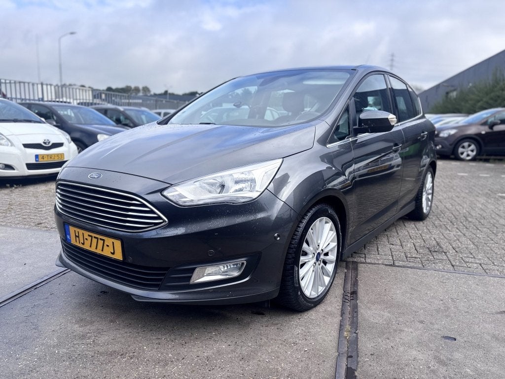Ford C-MAX 1.5 Titanium NAVI!CLIMA! (bj 2015), Auto's, Euro 6, 4 cilinders, 150 pk, Origineel Nederlands