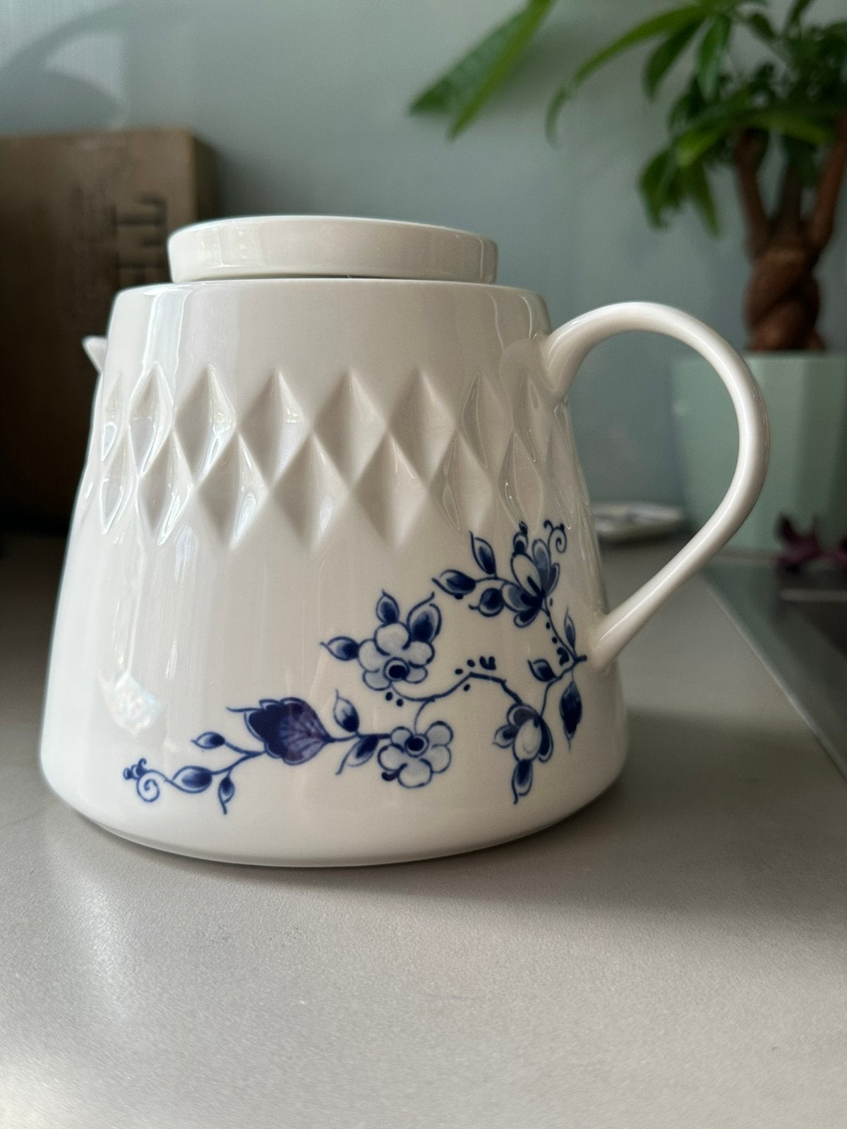 Heinen delftsblauw koffiepot, Overige merken, Overige typen, Nieuw, Ophalen of Verzenden
