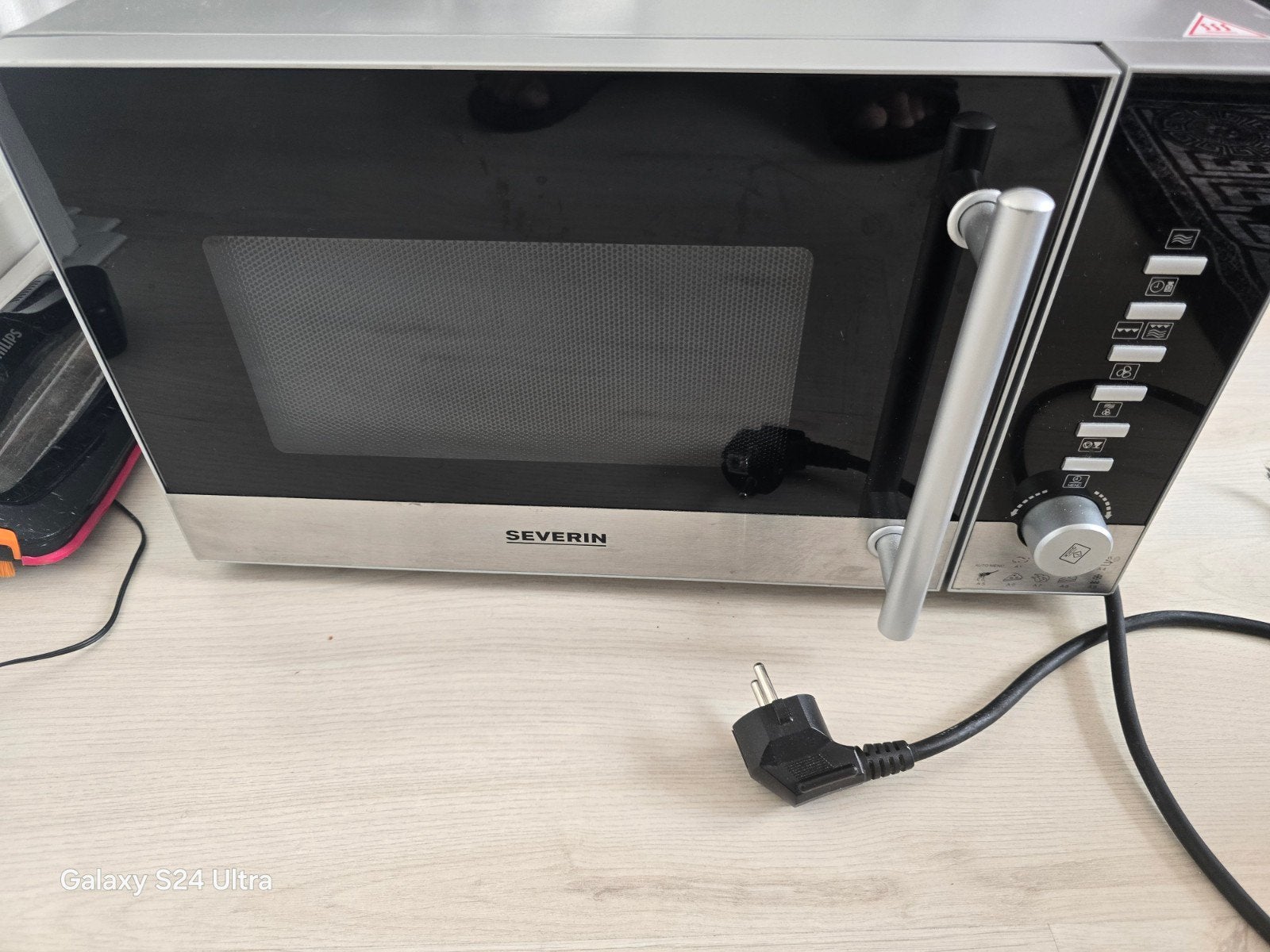Severin Magnetron - Zo goed als nieuw, Witgoed en Apparatuur, Ophalen of Verzenden, Draaiplateau, Vrijstaand, Magnetron