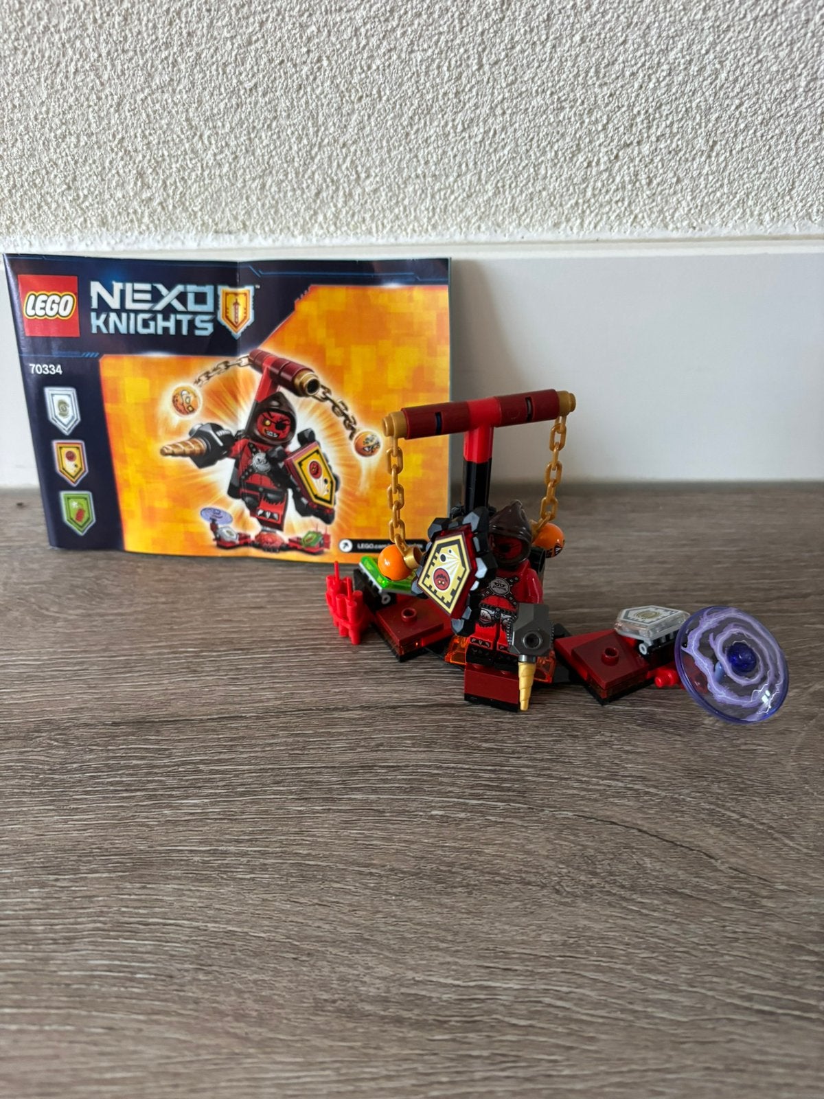 Lego nexo knights 70334, Lego, Ophalen of Verzenden, Zo goed als nieuw, Complete set