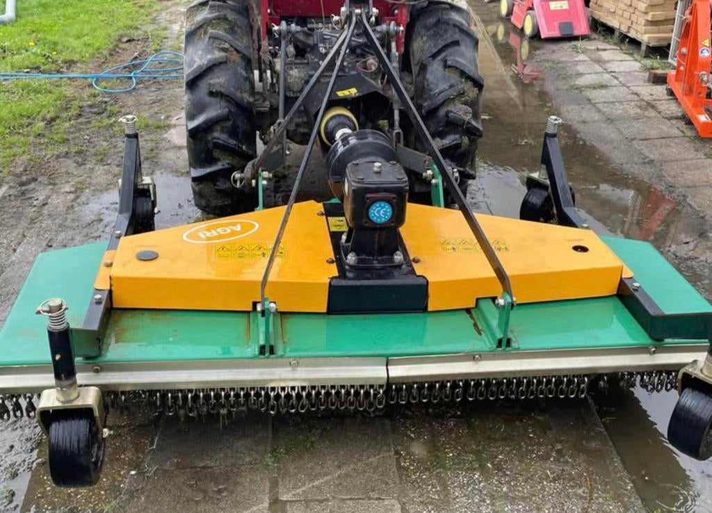 Cirkelmaaier tractor, Ophalen