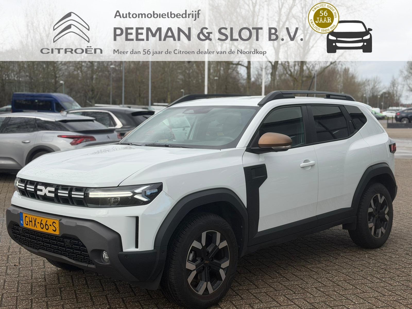 Dacia Duster 1.2 TCe 130 mild hybrid 4x4 Extreme Trekhaak|36, Gebruikt, Duster, Wit, Bedrijf