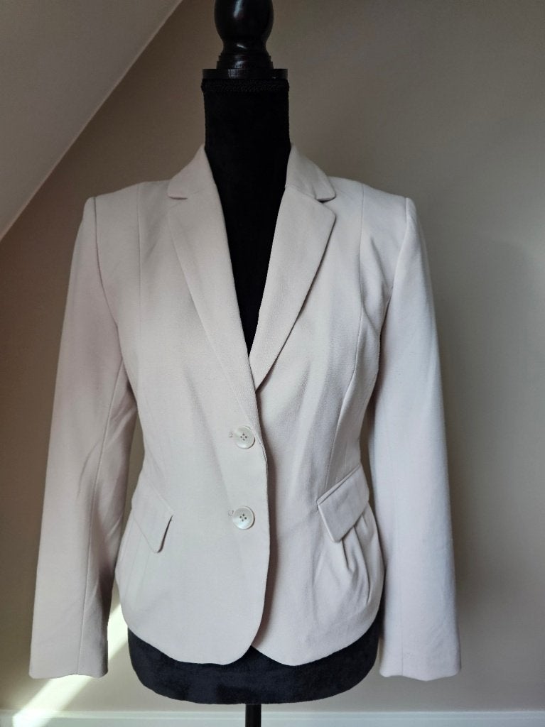zandkleurige blazer H&M, Maat 38/40 (M), H&M, Beige, Ophalen of Verzenden