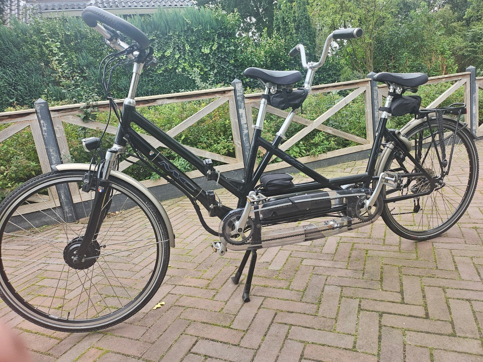 Multicycle vouwtandem met  nieuwe  elektr. aandrijving ., Ophalen, Meer dan 20 versnellingen