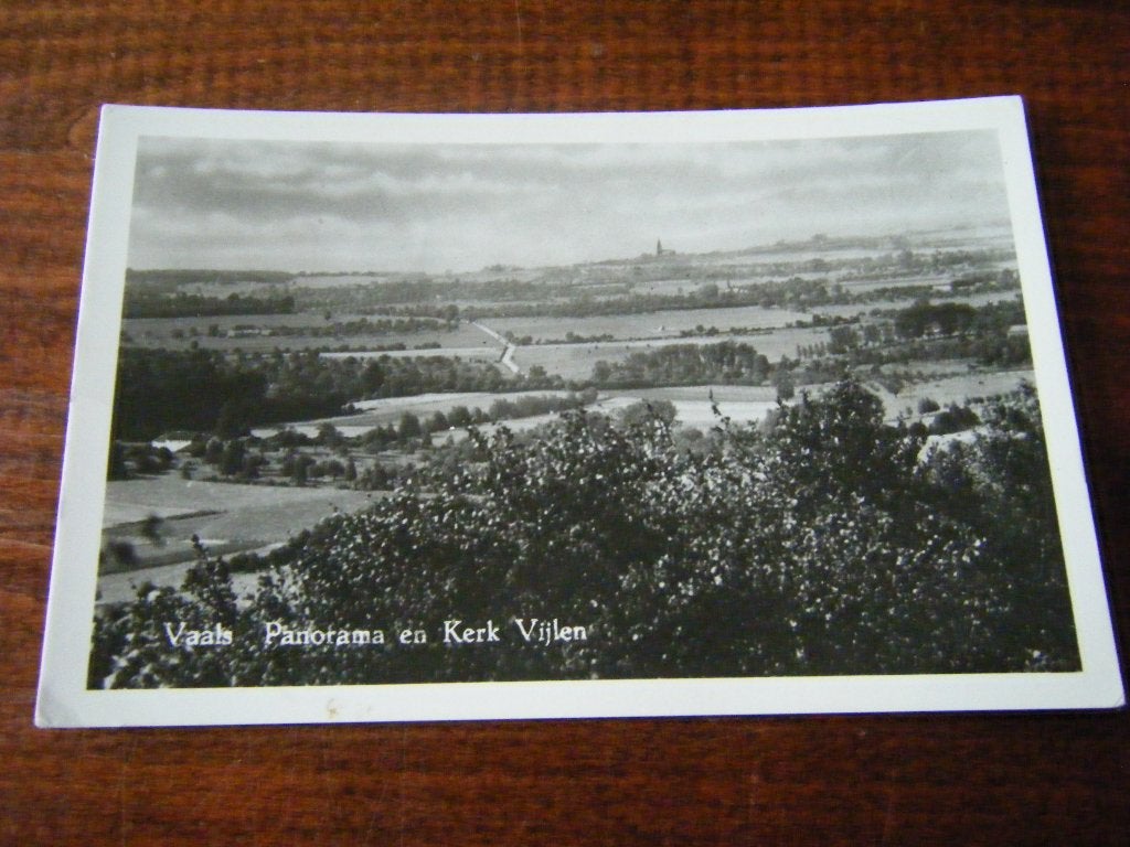 P38 - Vaals - Panorama - Kerk Vijlen - 1951 - Mooi/Oud, Ophalen of Verzenden, 1940 tot 1960, Limburg