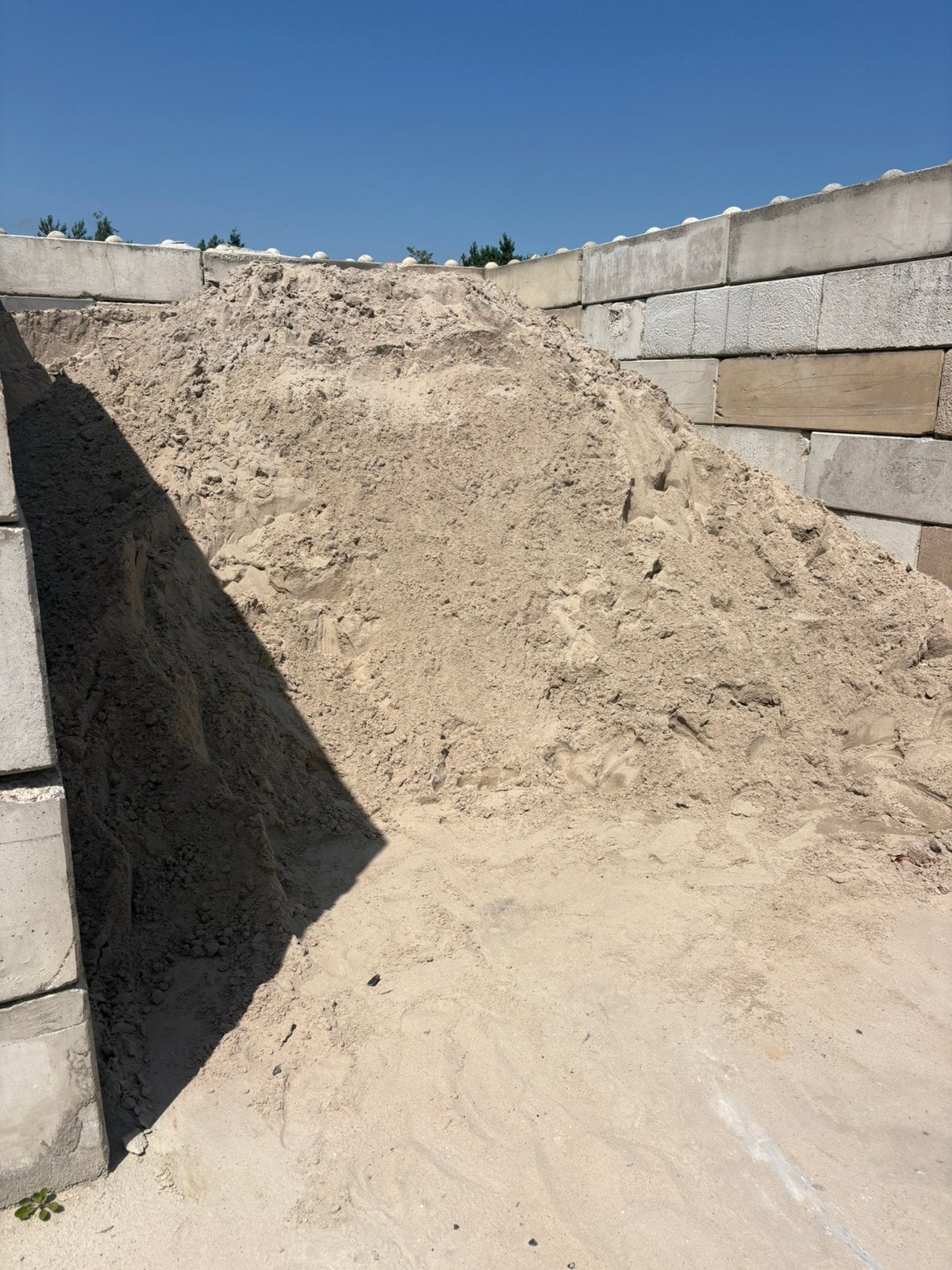 Zand, Ophalen, Zo goed als nieuw, Ophoogzand