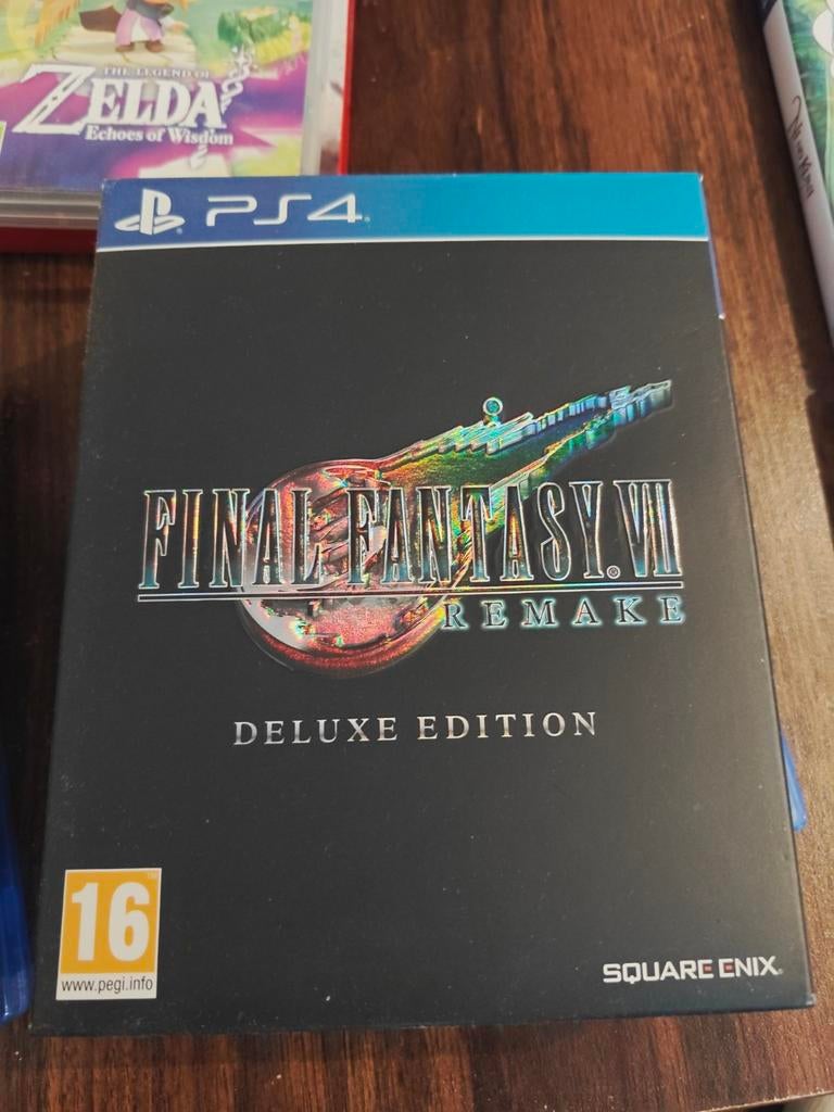 Final Fantasy VII 7 Deluxe Edition PS4, 1 speler, Ophalen of Verzenden, Zo goed als nieuw, Avontuur en Actie