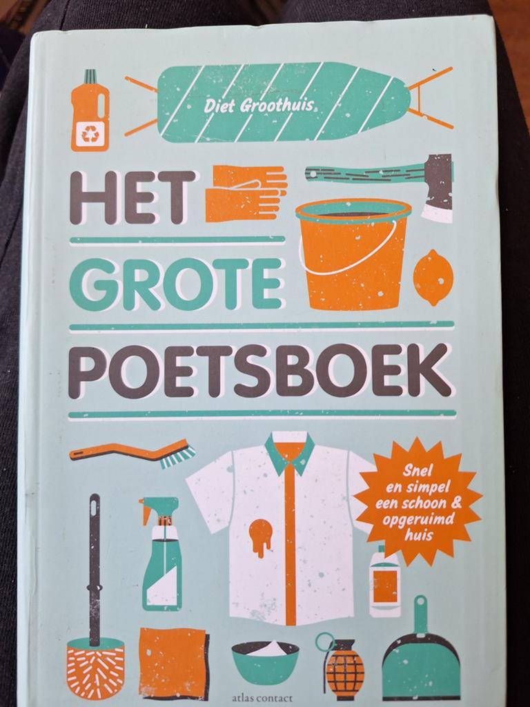 Het Grote Poetsboek - Diet Groothuis ZGAN, Ophalen of Verzenden, Zo goed als nieuw