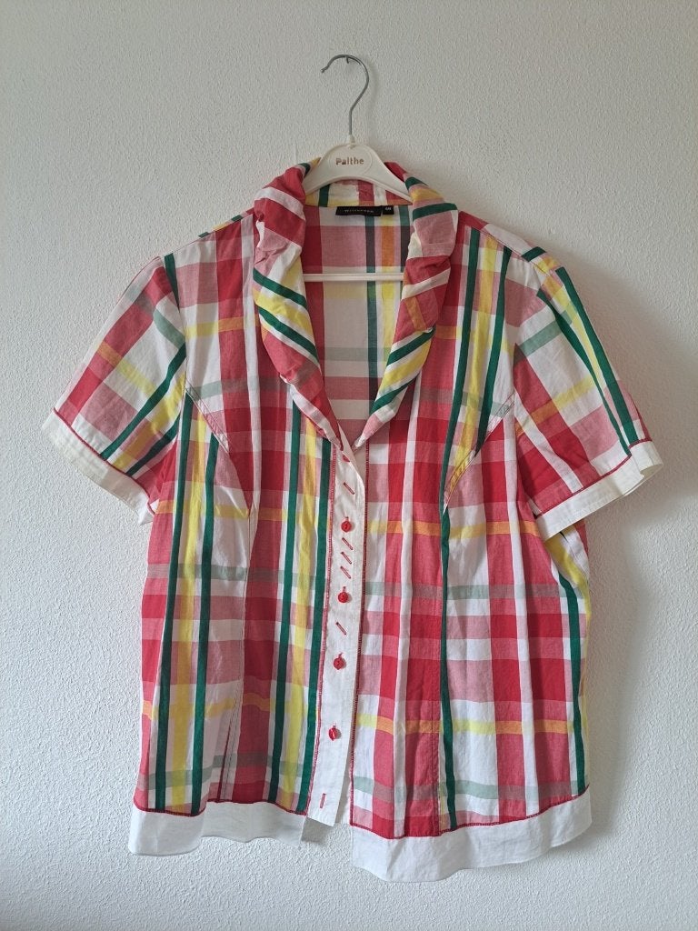 witteveen blouse maat 46, Overige kleuren, Blouse of Tuniek, Ophalen of Verzenden, Zo goed als nieuw