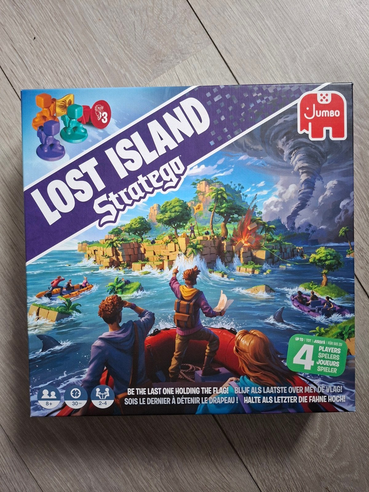 Stratego Lost Island Bordspel - Zo goed als nieuw, Een of twee spelers, Ophalen, Nieuw, Jumbo